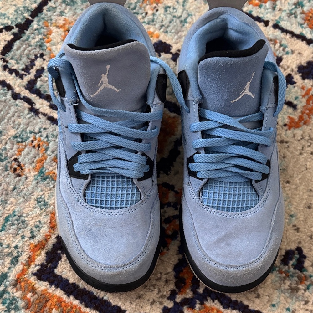 Jordan 4- Kids Light Blue Sneakers size 3